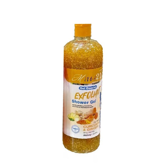Misba 21 Exfoliating Shower Gel Turmeric & Ginger 1000 ml