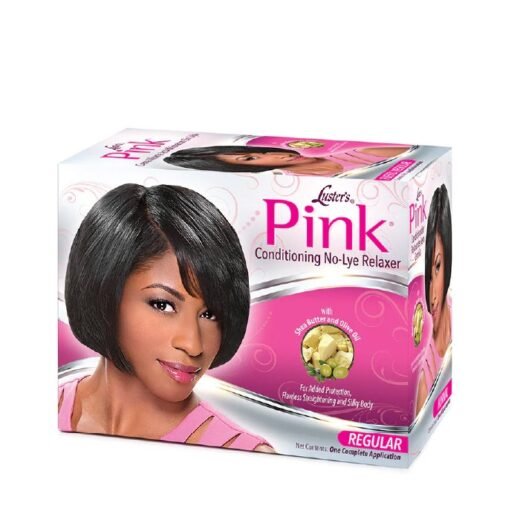 Luster Pink No Lye Relaxer Kit Regular