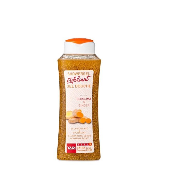 Exfoliating Shower Gel with Turmeric & Ginger 500 ml