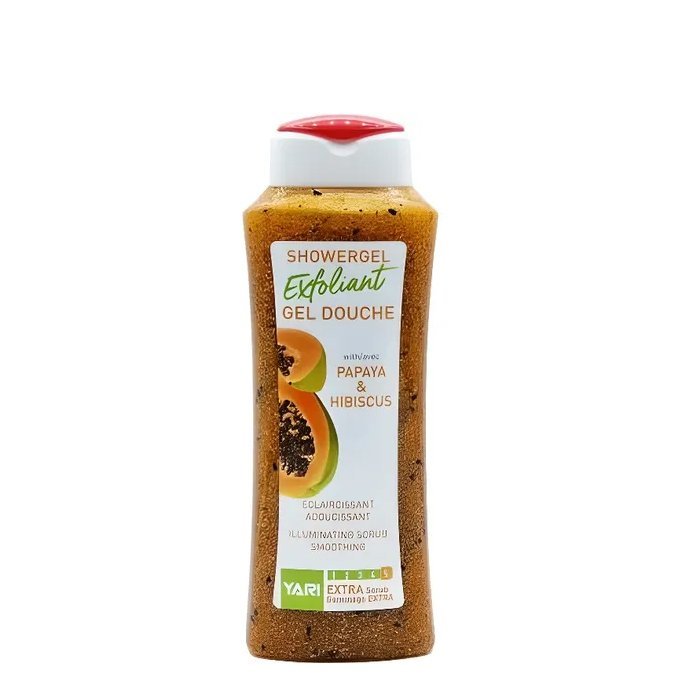 Papaya & Hibiscus Exfoliating Shower Gel 500 ml