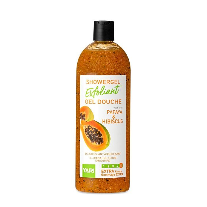 Papaya & Hibiscus Exfoliating Shower Gel 1 l