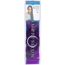 Haarsträhne „Impression Super Braid Bulk“, Farbe: T1B/PU