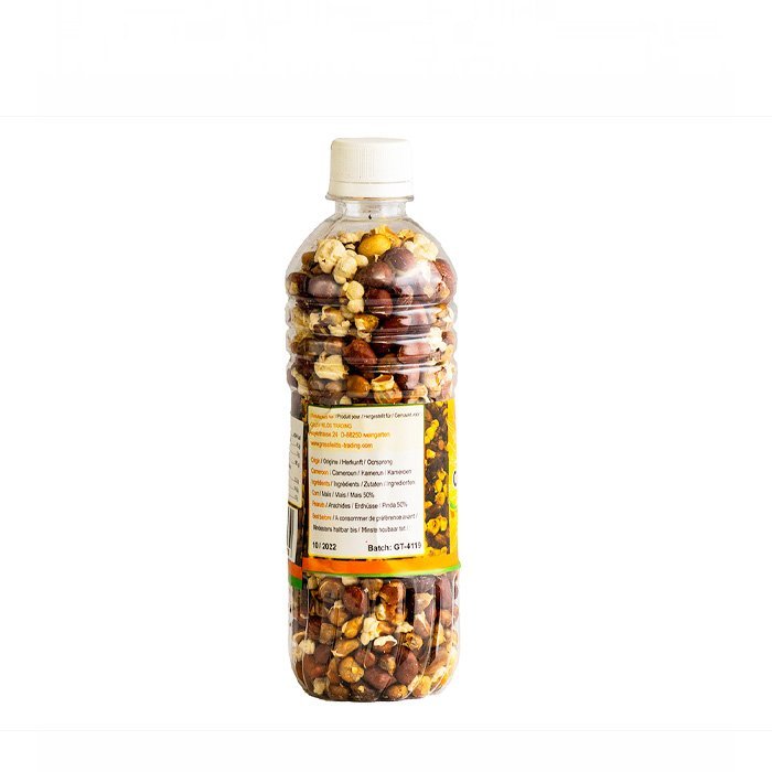 Roasted maize and peanuts