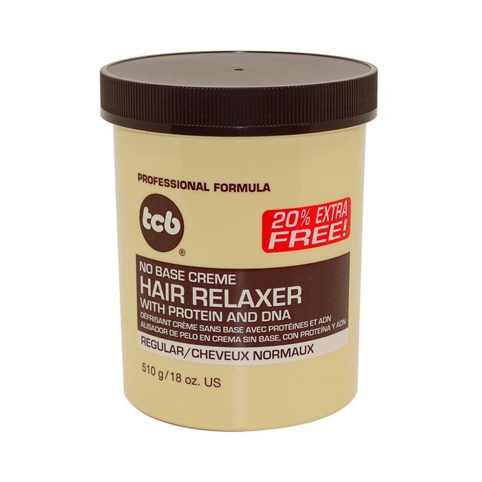 Straightening cream without a base