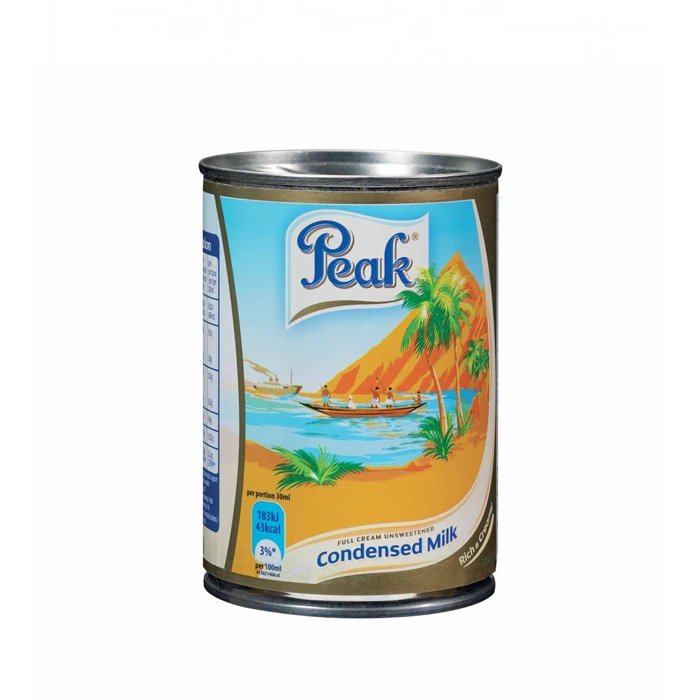 Peak unsweetened milk