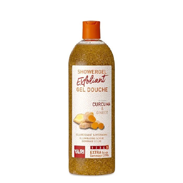 Exfoliating Shower Gel with Turmeric & Ginger, 1 l