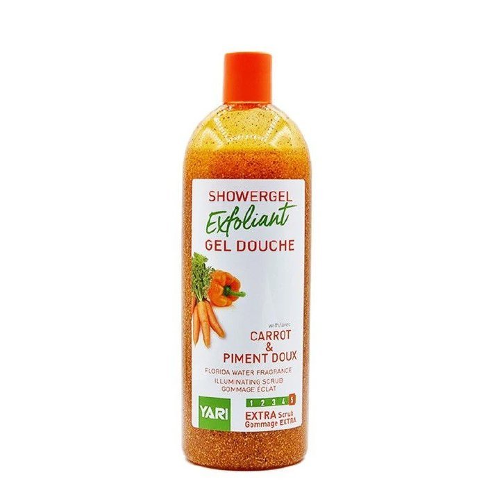 Exfoliating Shower Gel: Carrot & Sweet Chilli