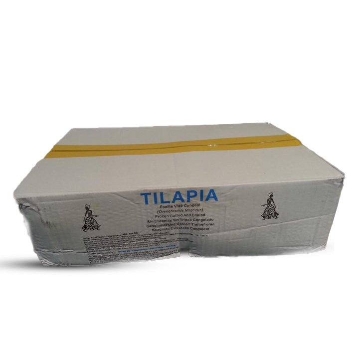 Box of Grey Tilapia