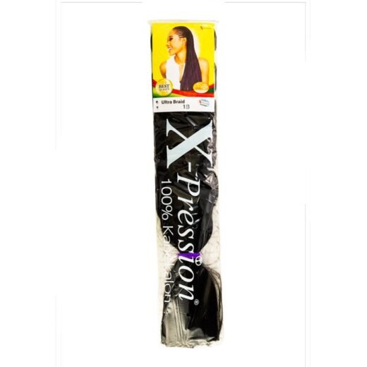 Haarsträhne X-Pression Ultra Braid 1B